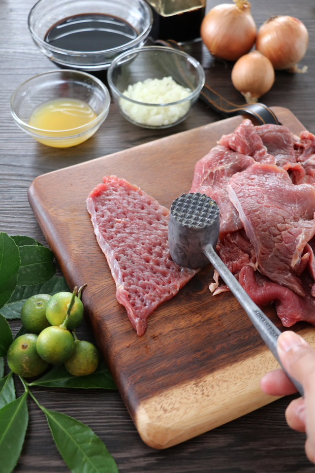 Bistek (Filipino Beef Steak)