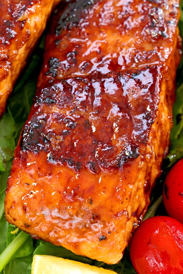 Easy Honey Glazed Salmon Recipe