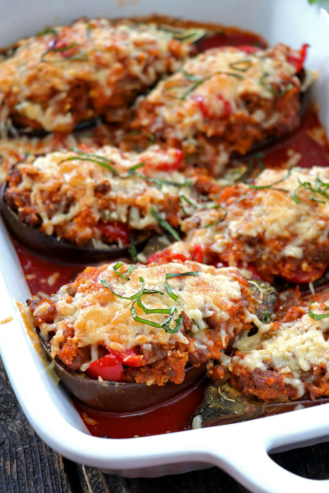 Stuffed Eggplant 