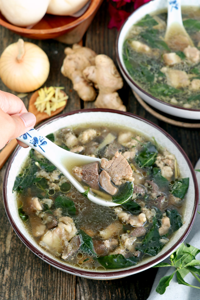 Kapampangan Batchoy Soup