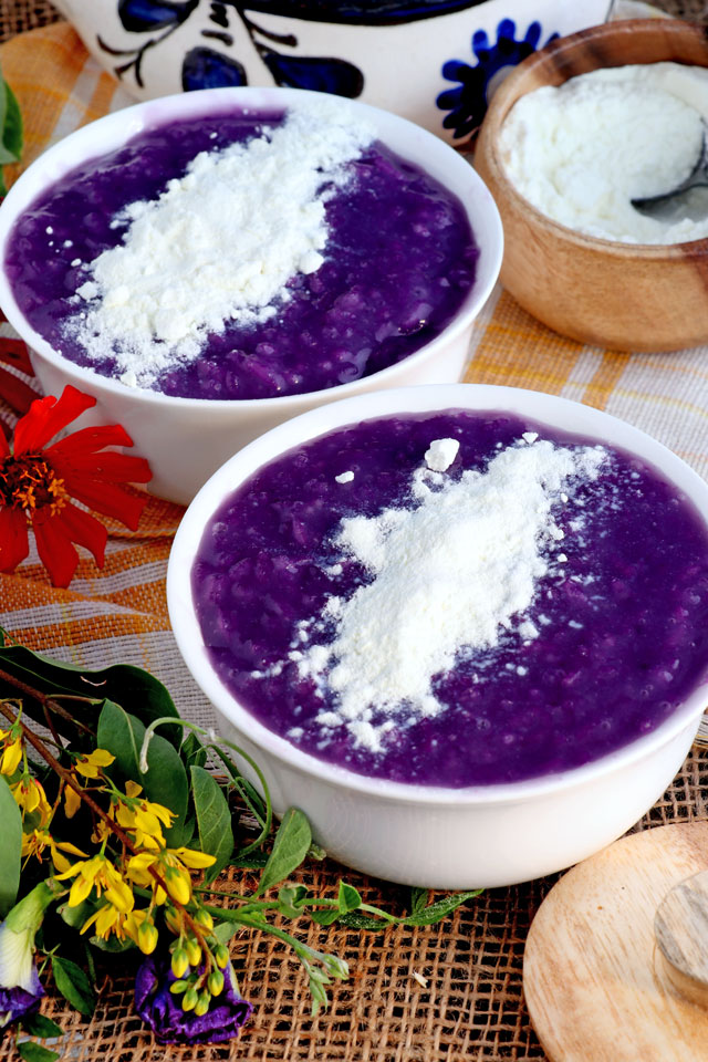 Ube Champorado