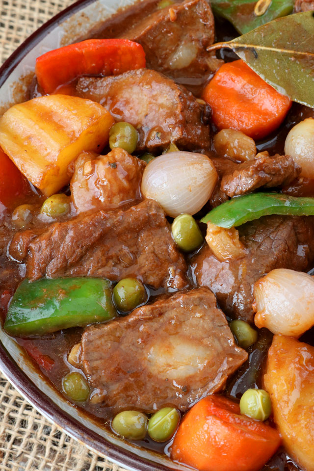 Mechado Filipino Beef Stew