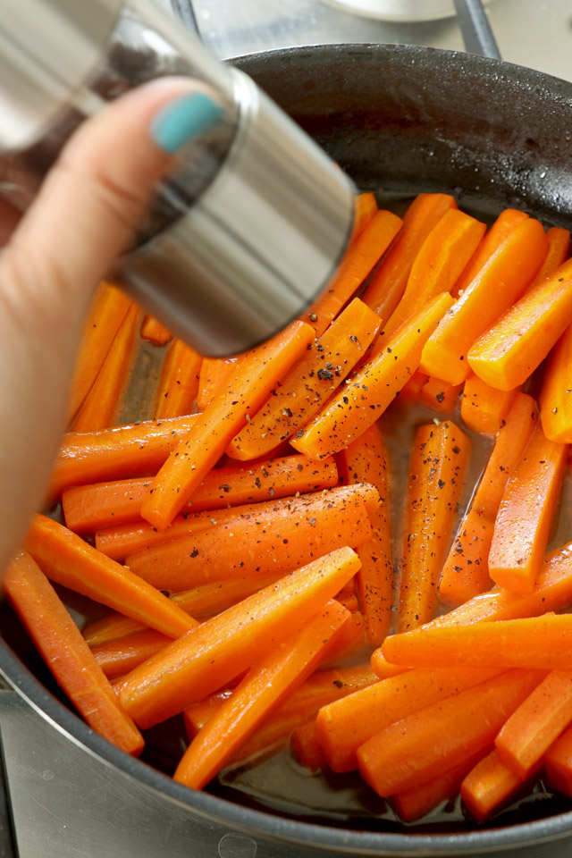 How to cook glazed carrots
