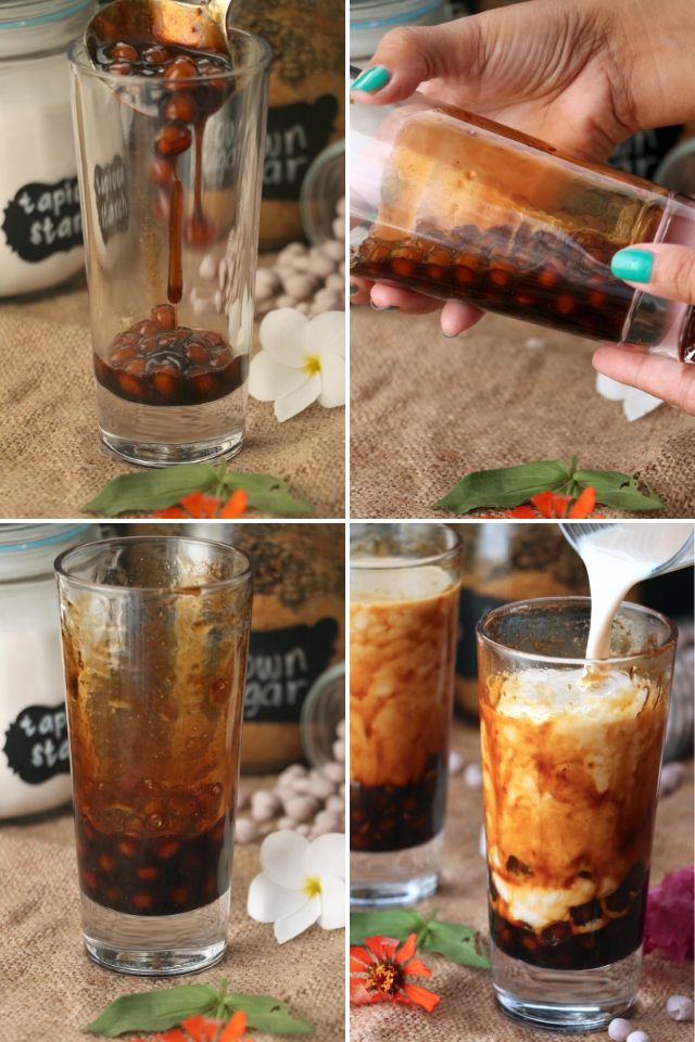 Bubble Tea Recipe (Brown Sugar Milk)