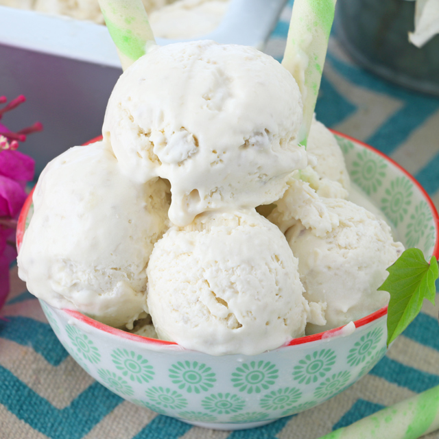 Taro Ice Cream Foxy Folksy