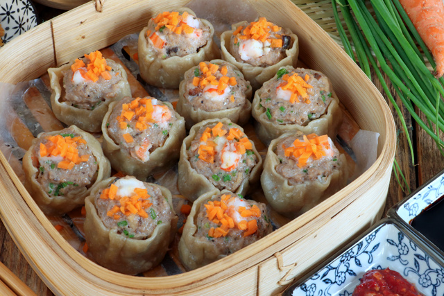 steamed dumplings