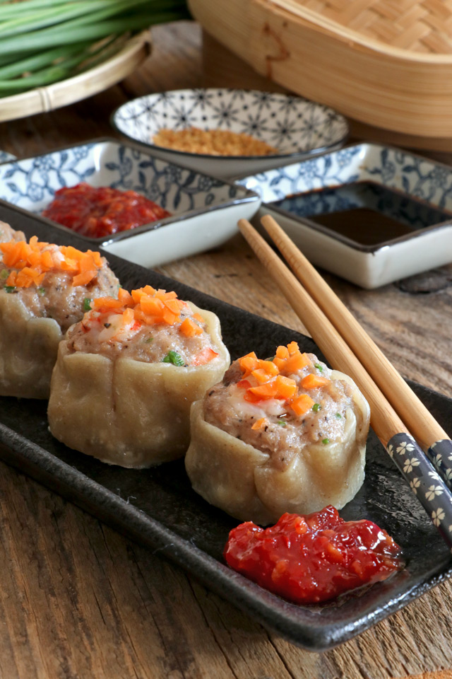 pork and shrimp siu mai