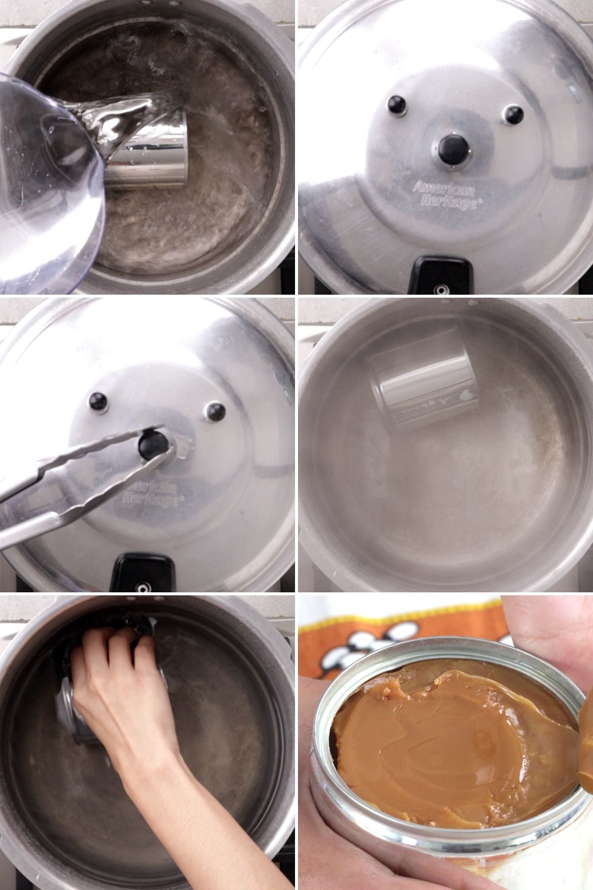 Pressure Cooker Method - Dulce de Leche