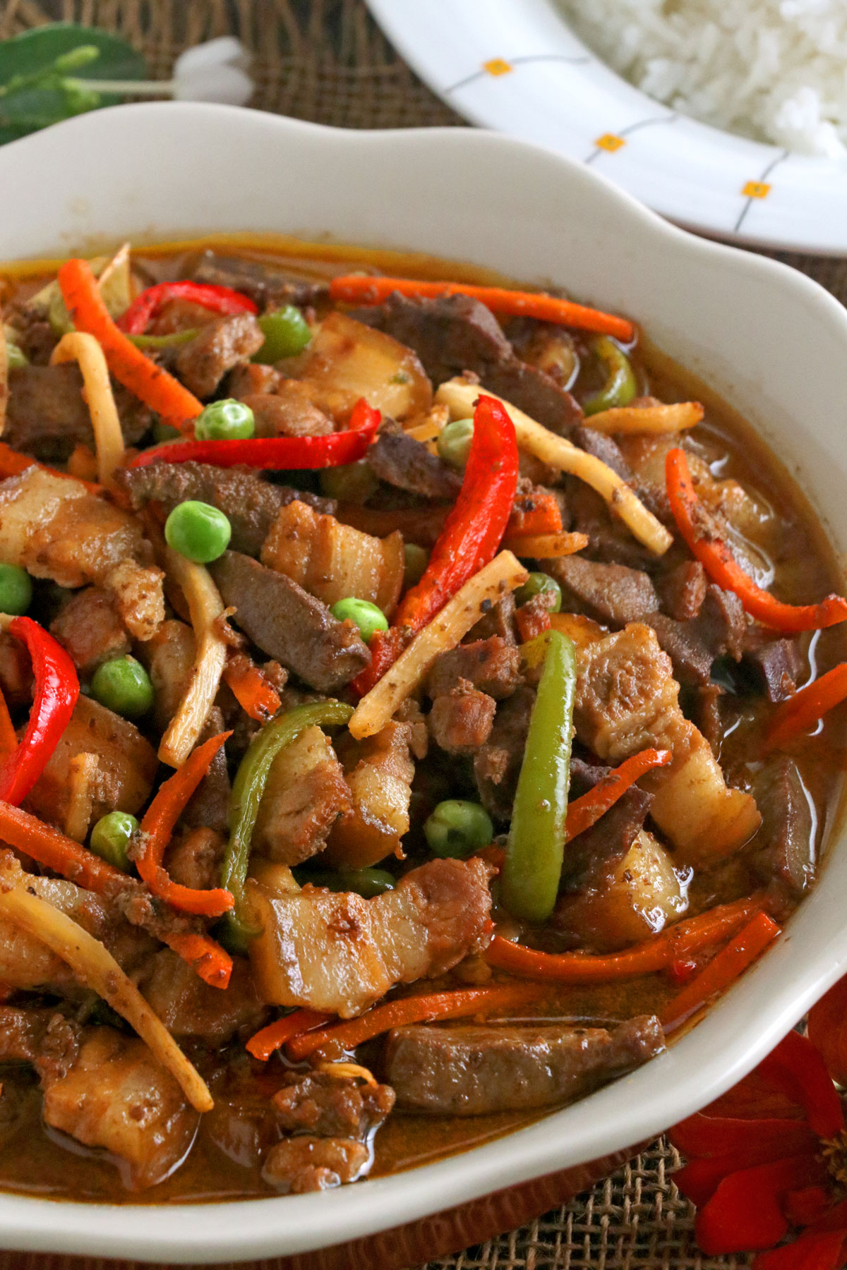 Pinakbet Tagalog with Pork Belly - Kawaling Pinoy