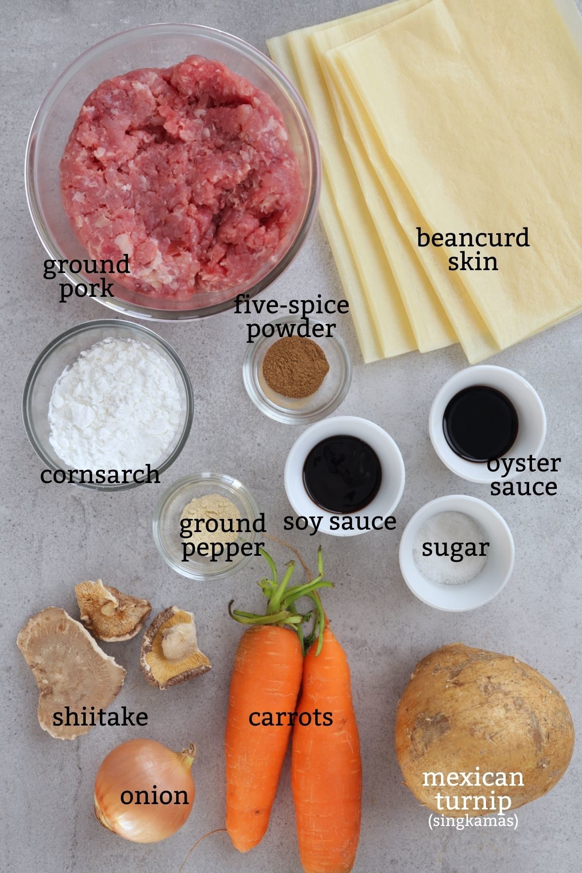 ingredients for kikiam