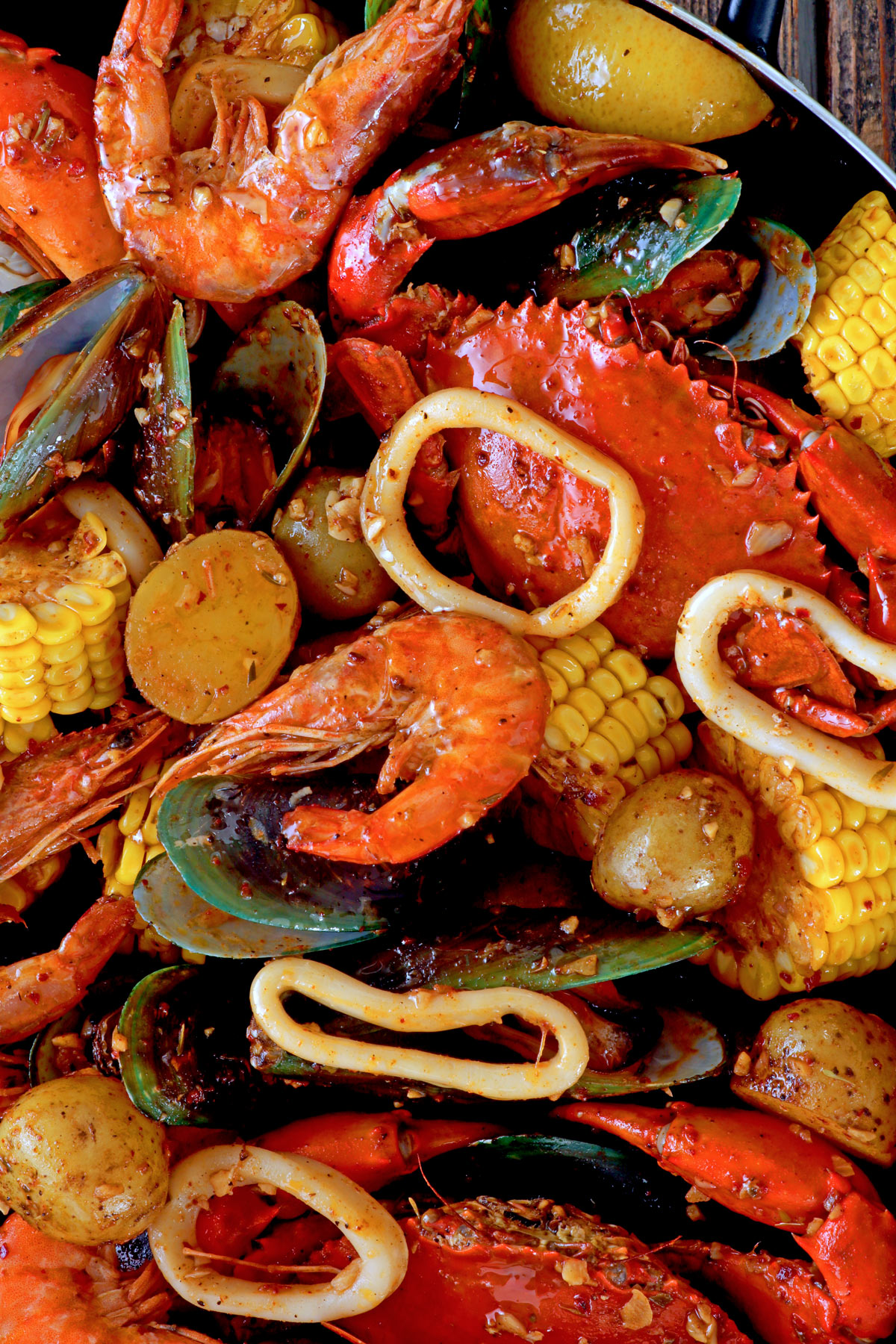 The Best Summer Seafood Boil with Custom Seasoning - Yummy Medley