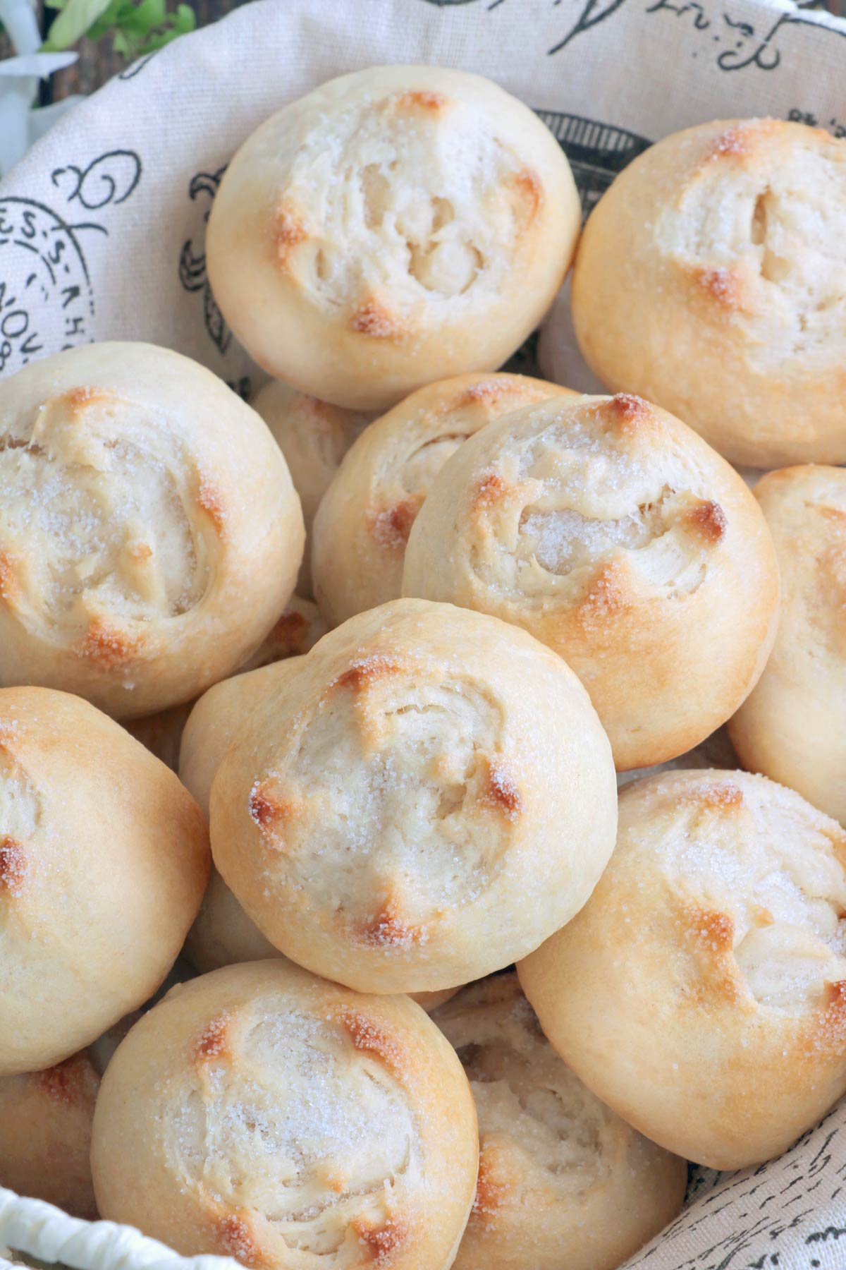 Putok are small dense bread buns with signature crown popping top. 