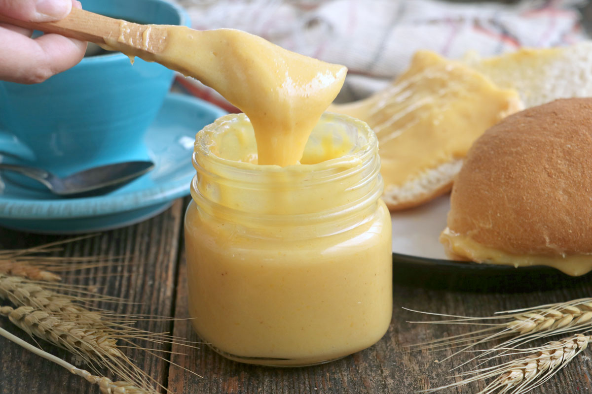 Yema spread in a jar.