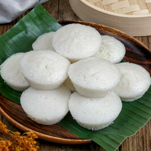 Soft and fluffy Puto using rice flour.