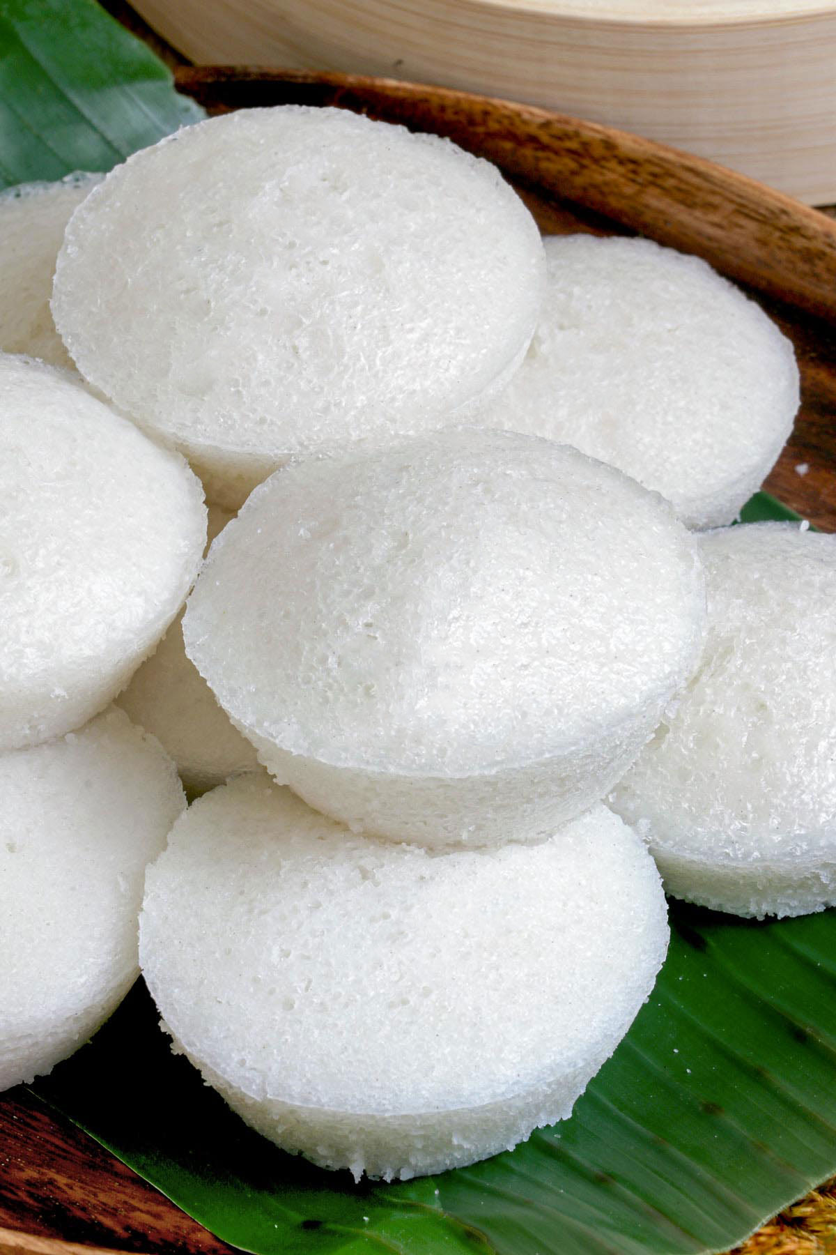 Soft and Fluffy Puto or Steamed Rice Cakes