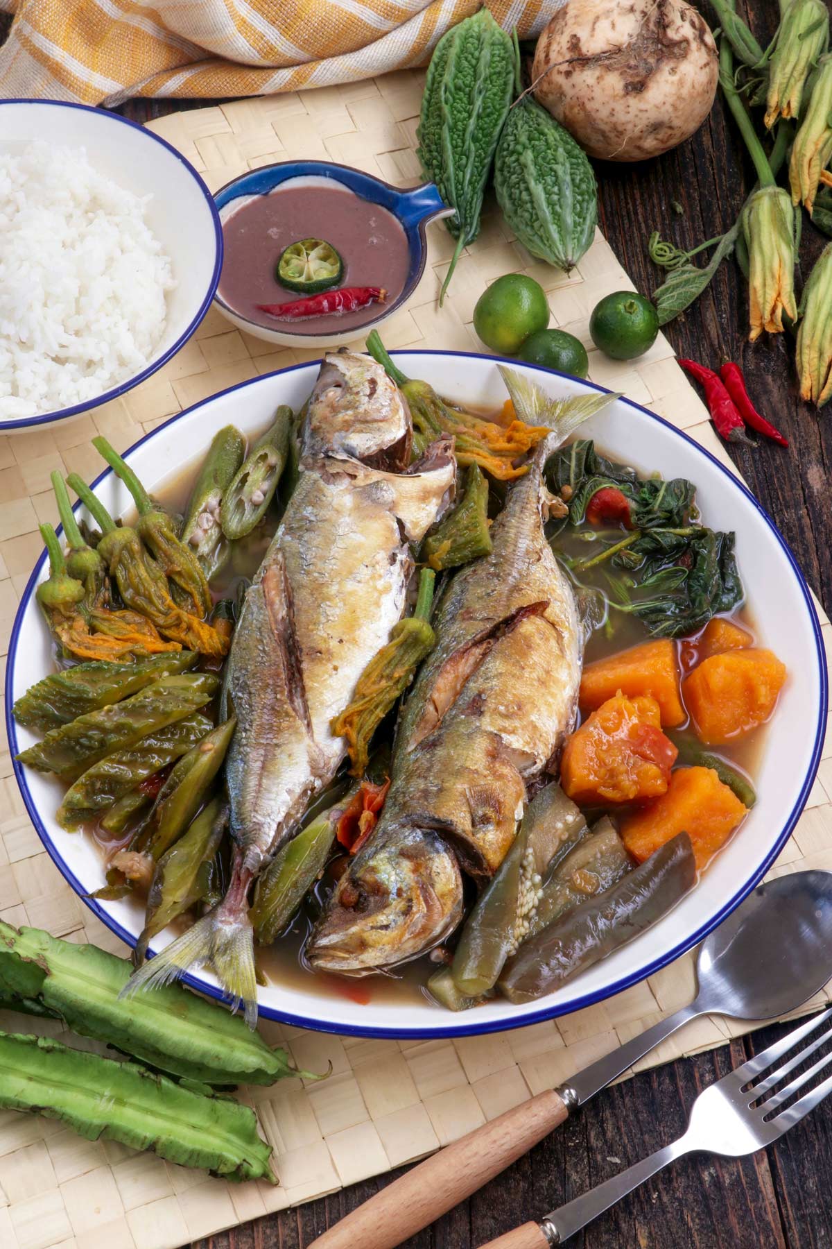 Hearty and healthy dinengdeng recipe.