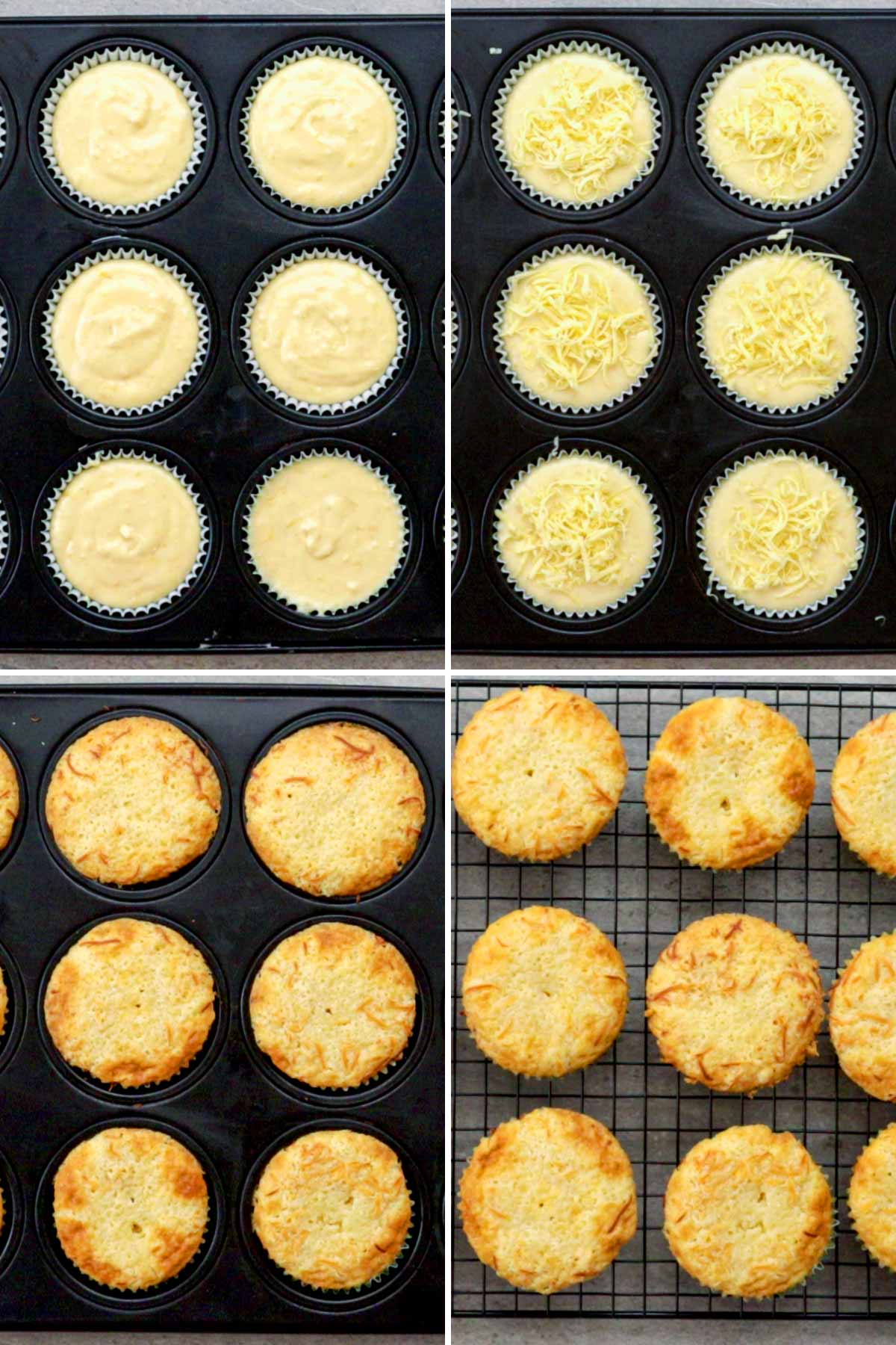 How to make Cheese Cupcakes.