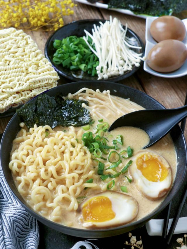 Restaurant-worthy instant ramen upgrade recipe.