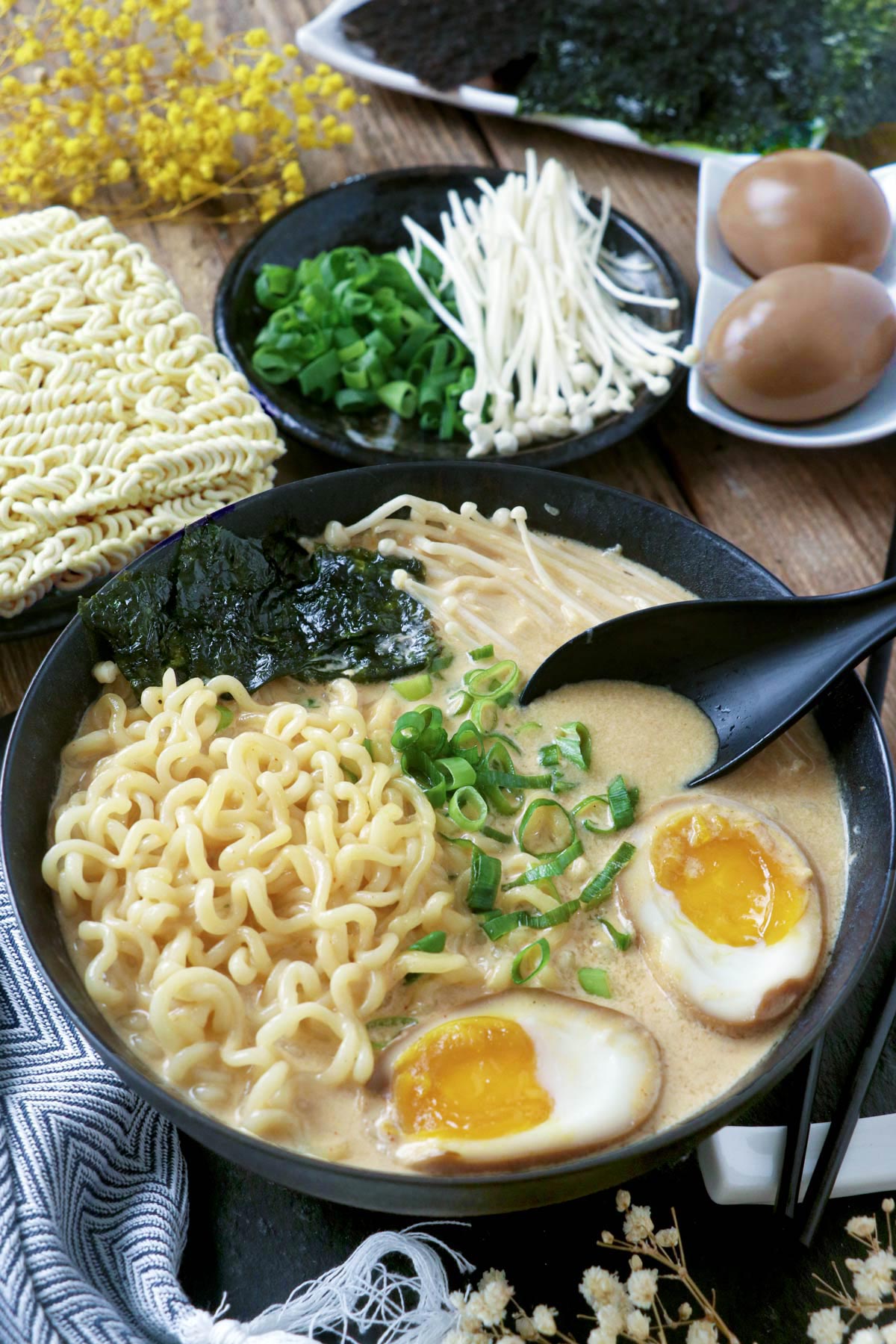 Restaurant-worthy instant ramen upgrade recipe.