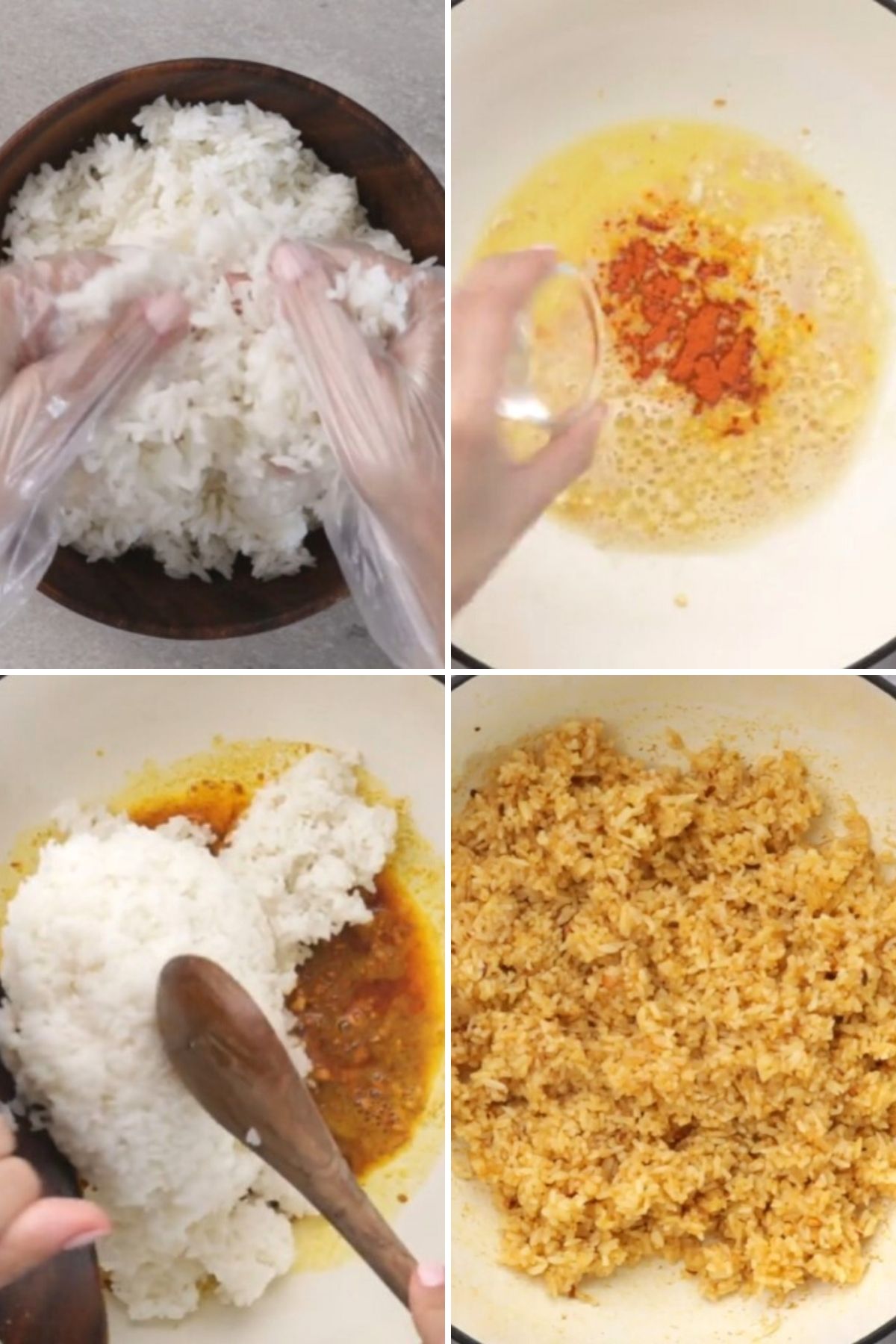 Steps on how to cook Java rice.