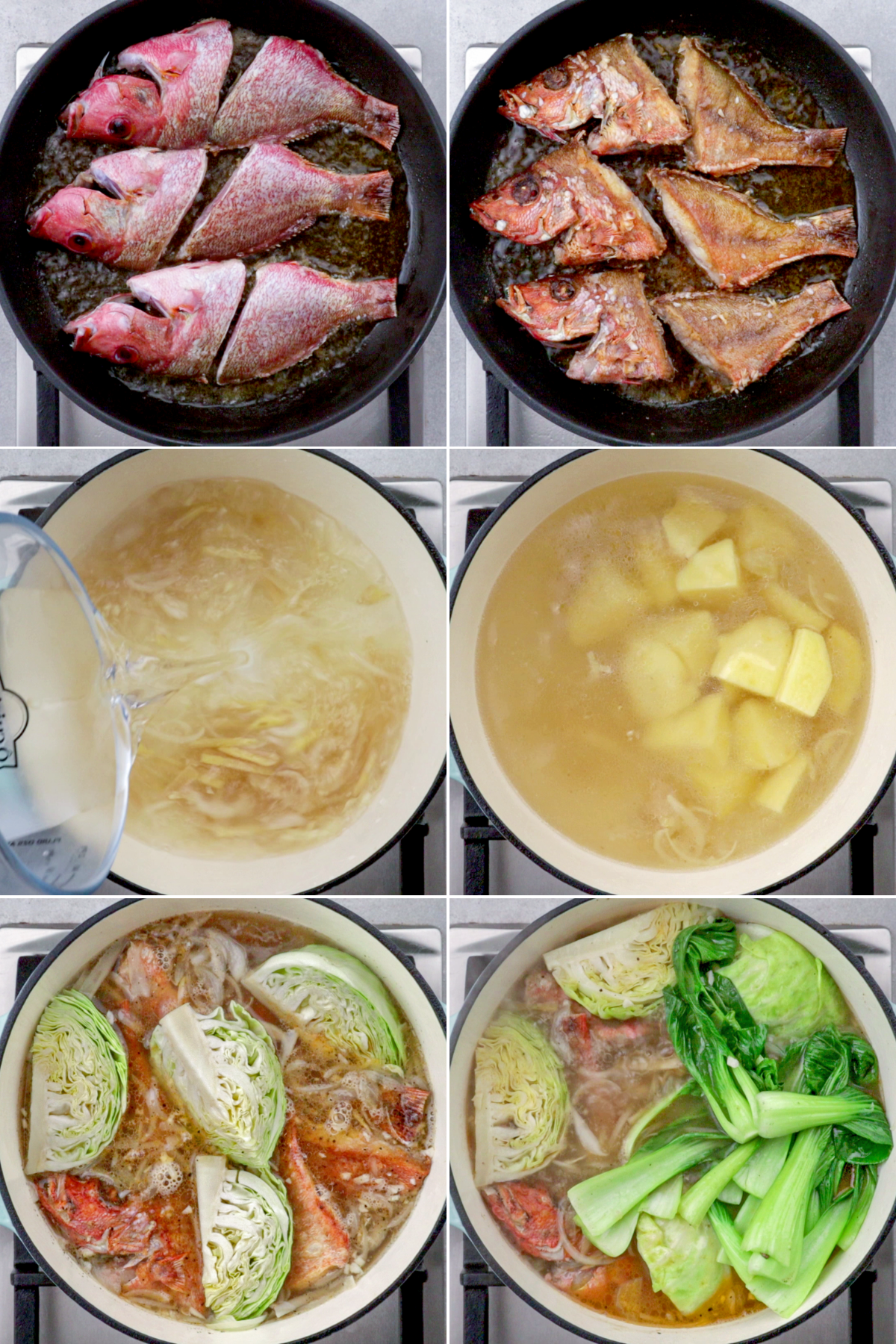 Steps on how to cook Pesang Isda.