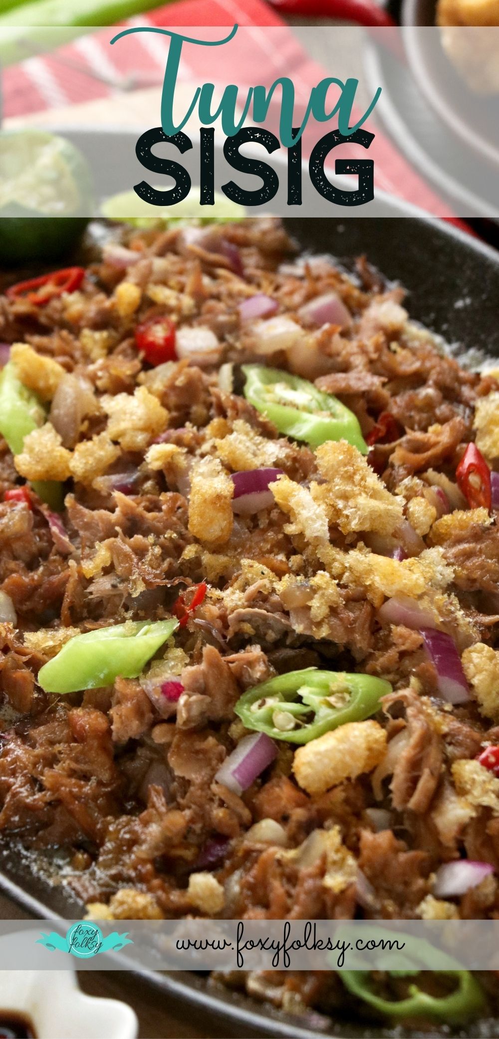 Tuna Sisig using canned tuna for a budget-friendly but delicious dish!