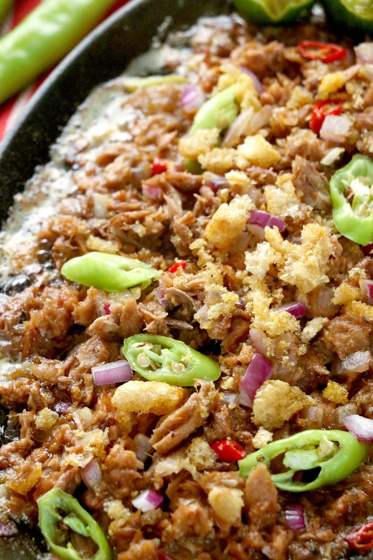 Tuna Sisig using canned tuna for a budget-friendly but delicious dish!
