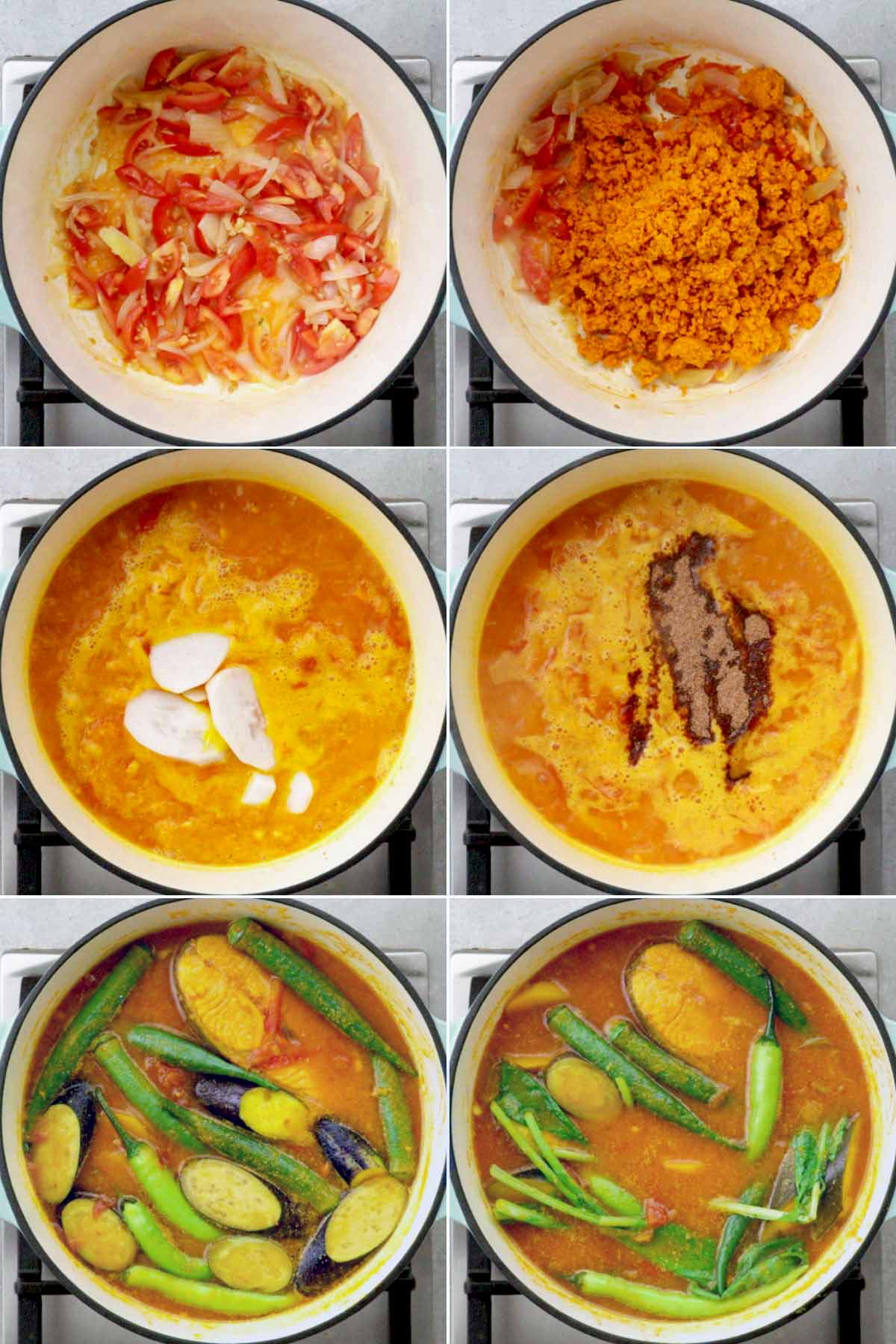 Steps on how to cook Sinigang sa Miso.