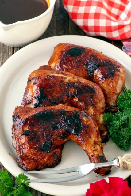 This Stovetop BBQ Chicken has delightfully charred and crisp skin without all the hassle of grilling.