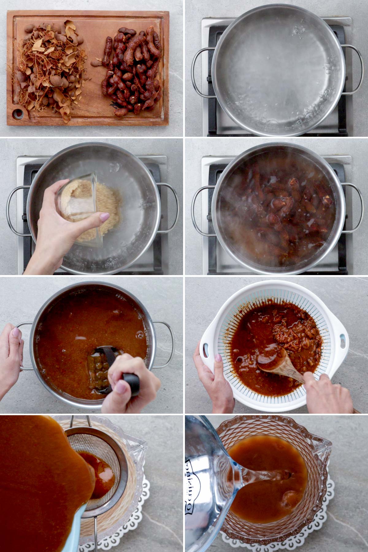 How to make homemade Tamarind Juice.