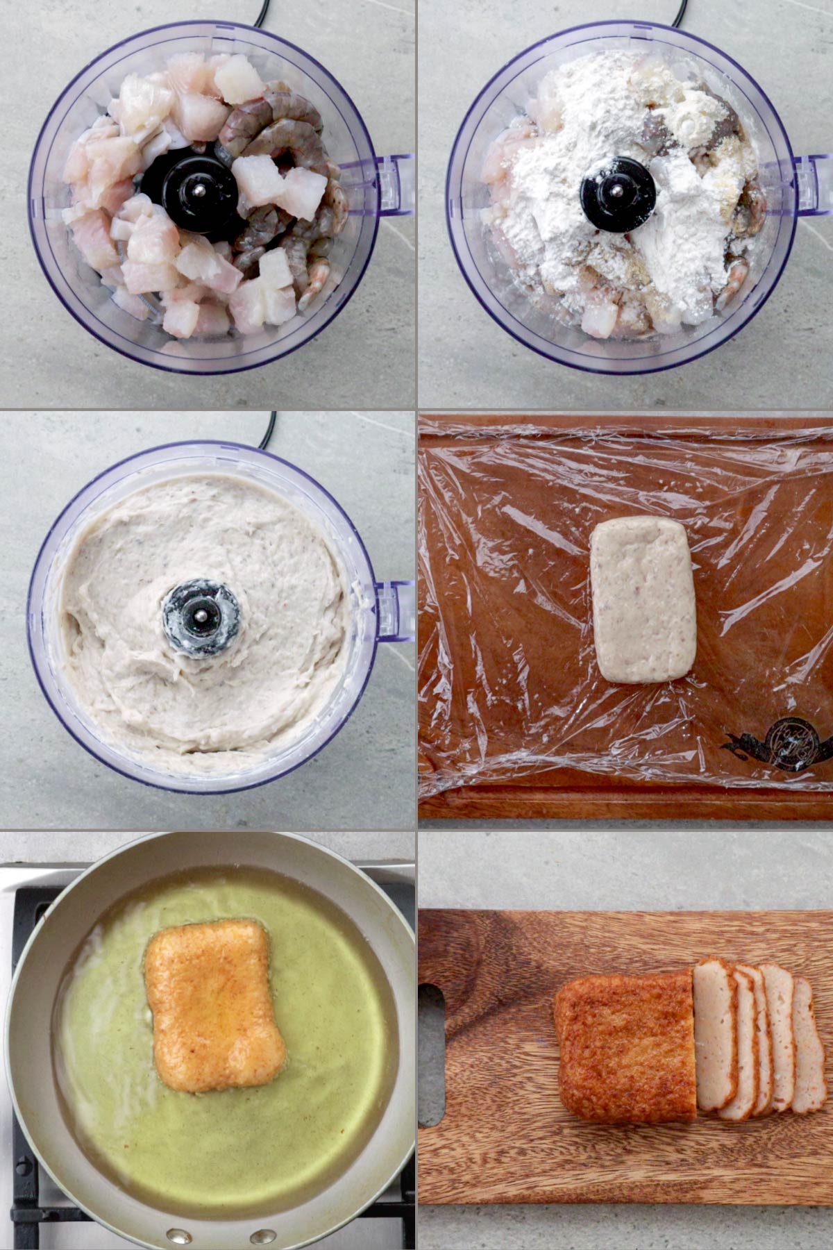 Steps on how to make Eomuk.