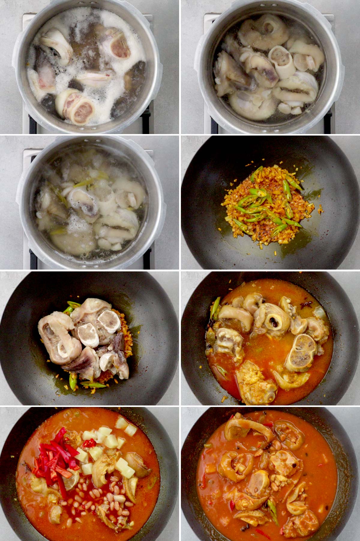 Steps on how to cook Balbacua.