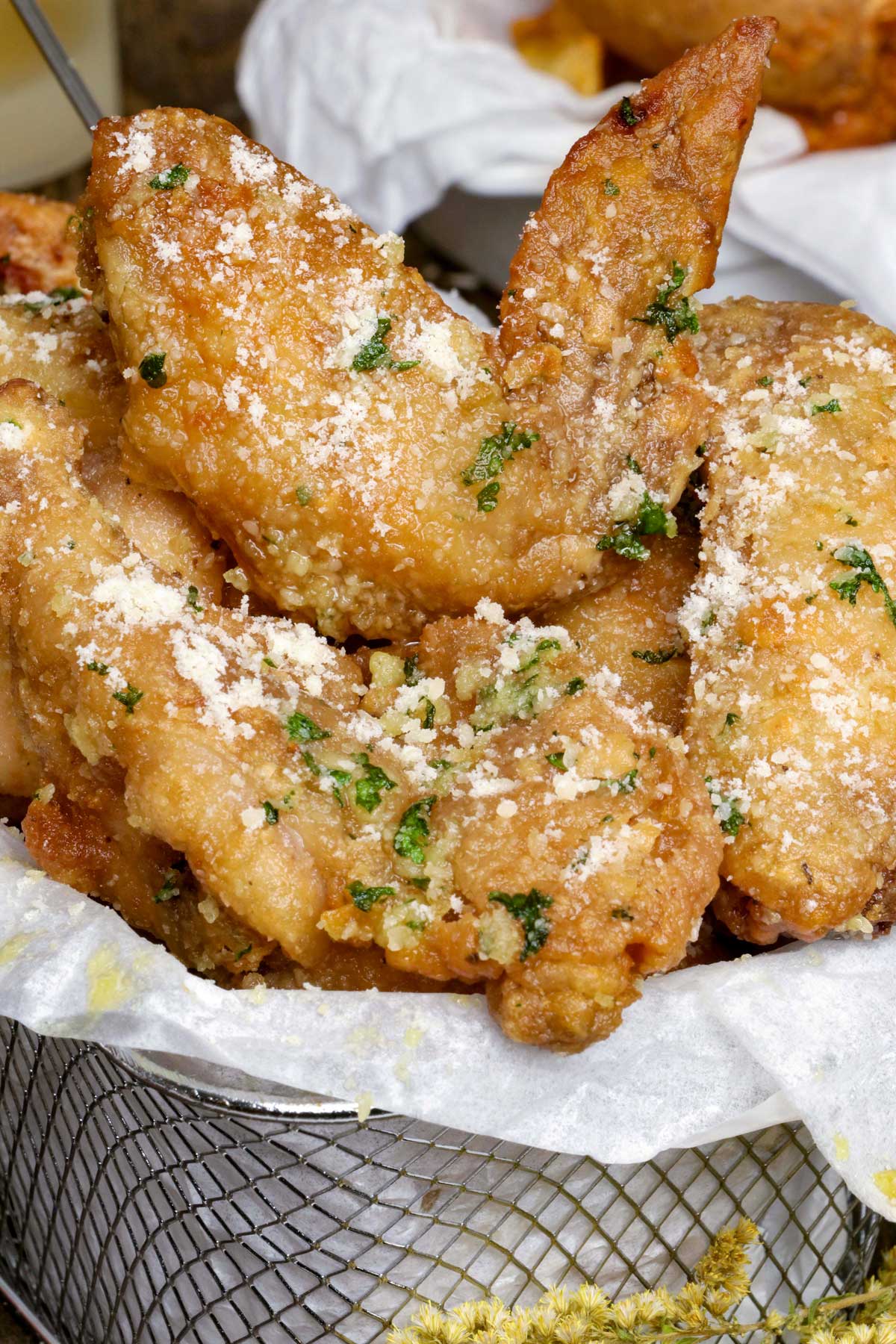 Super Crispy Fried Whole Chicken - Foxy Folksy