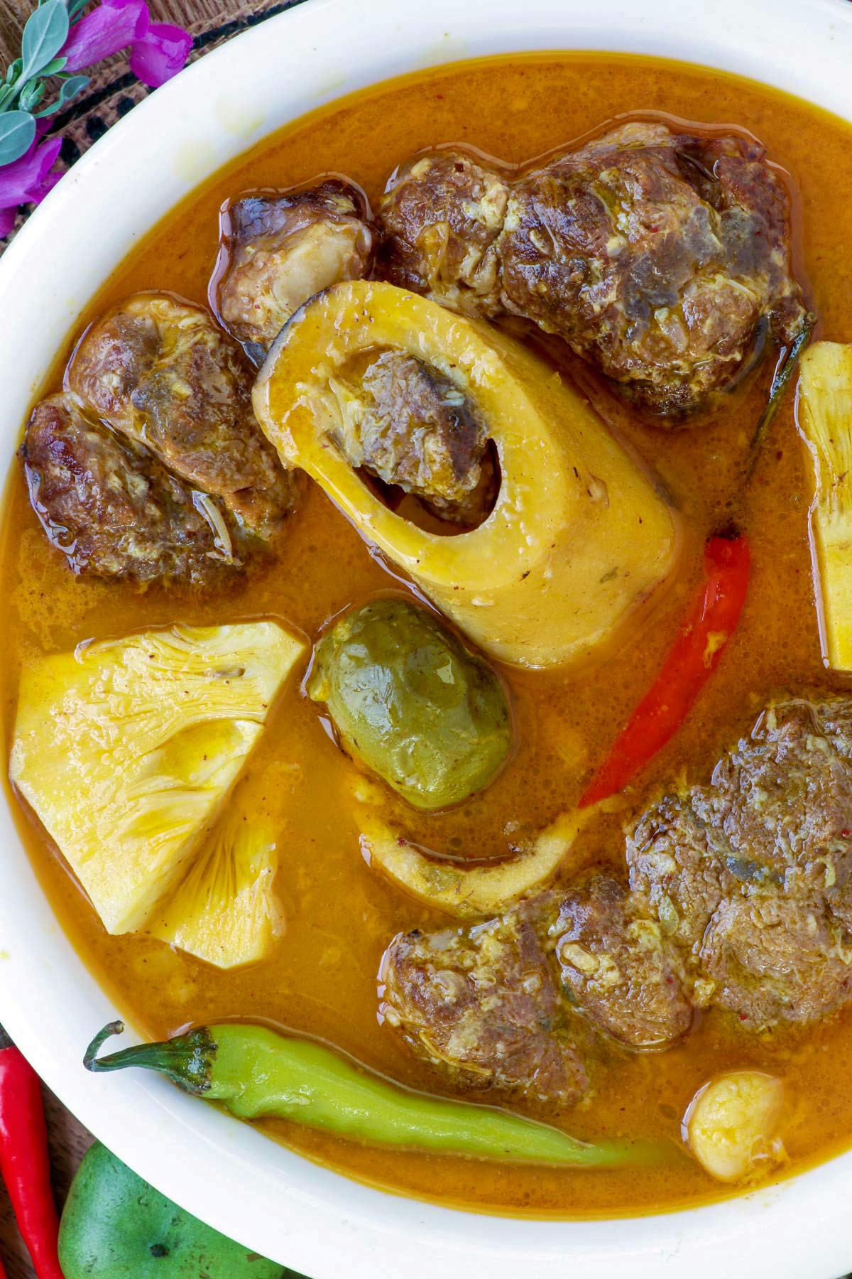 Hearty and comforting Ilonggo beef sour soup.