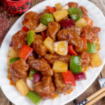 Sweet and Sour Pork - breading stays crispy with super tender meat ...