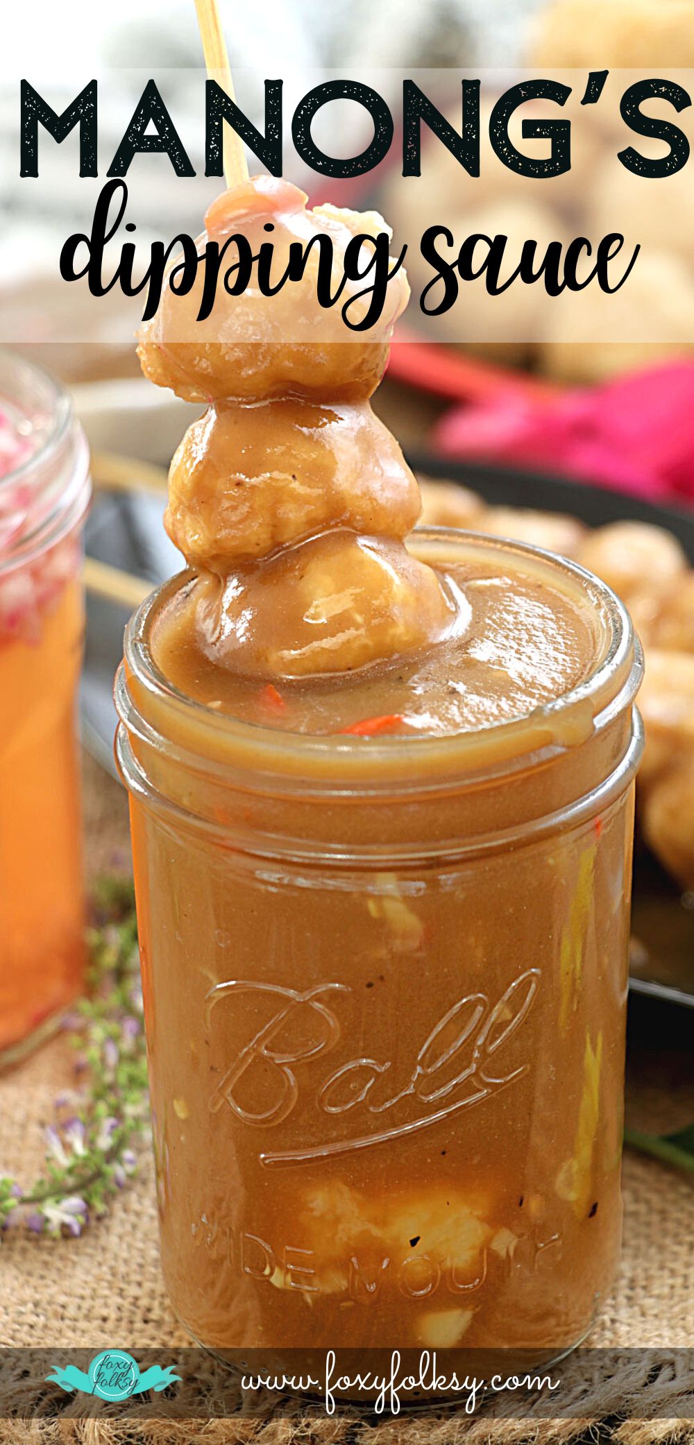 Fishball Sauce a.k.a. Manong's sauce in a jar.