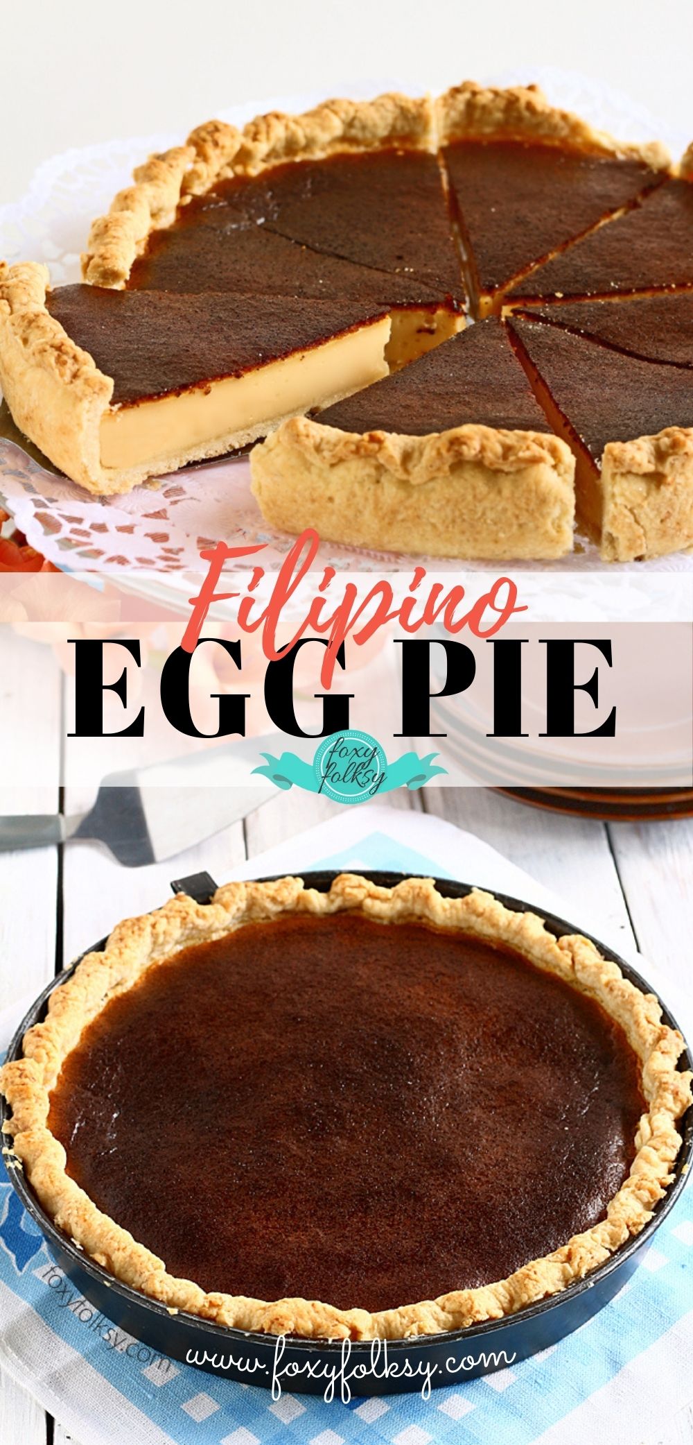 Filipino Egg Pie